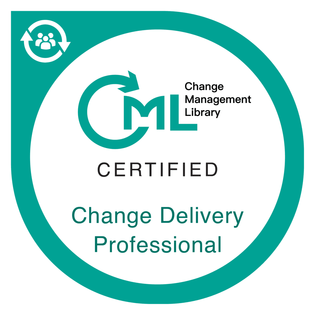CML 5Es badge received after online exam is completed